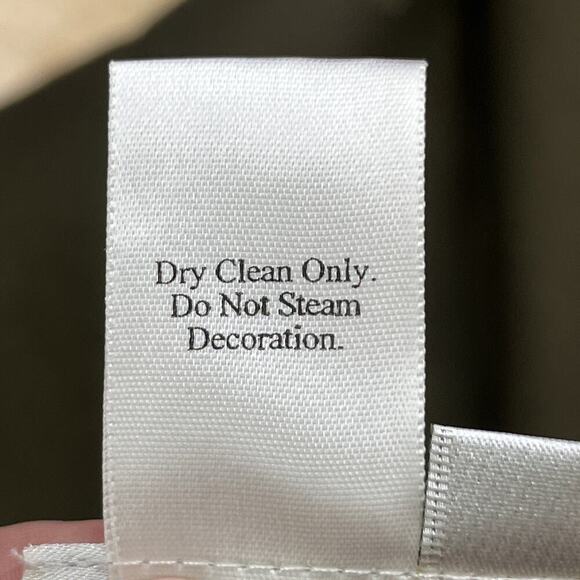 Coldwater Creek Midi Skirt Green Brown Size Medium Sequin Forest Fairy Granola - Picture 10 of 12